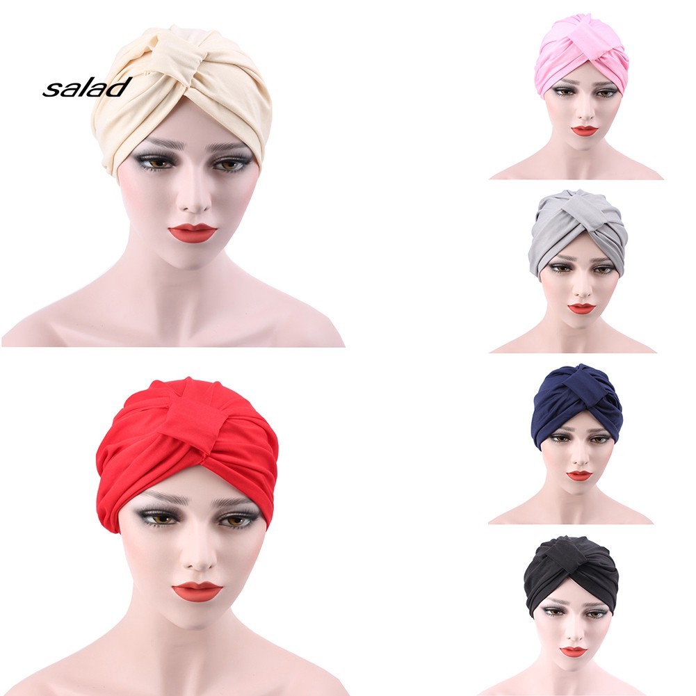Mũ Trùm Đầu Co Giãn Mềm Mại Phong Cách Ấn Độ Thời Trang Cho Nữ