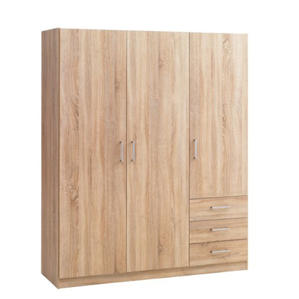 Tủ quần áo | JYSK Hagendrup | gỗ công nghiệp nhiều màu | R144xC176xS50cm
