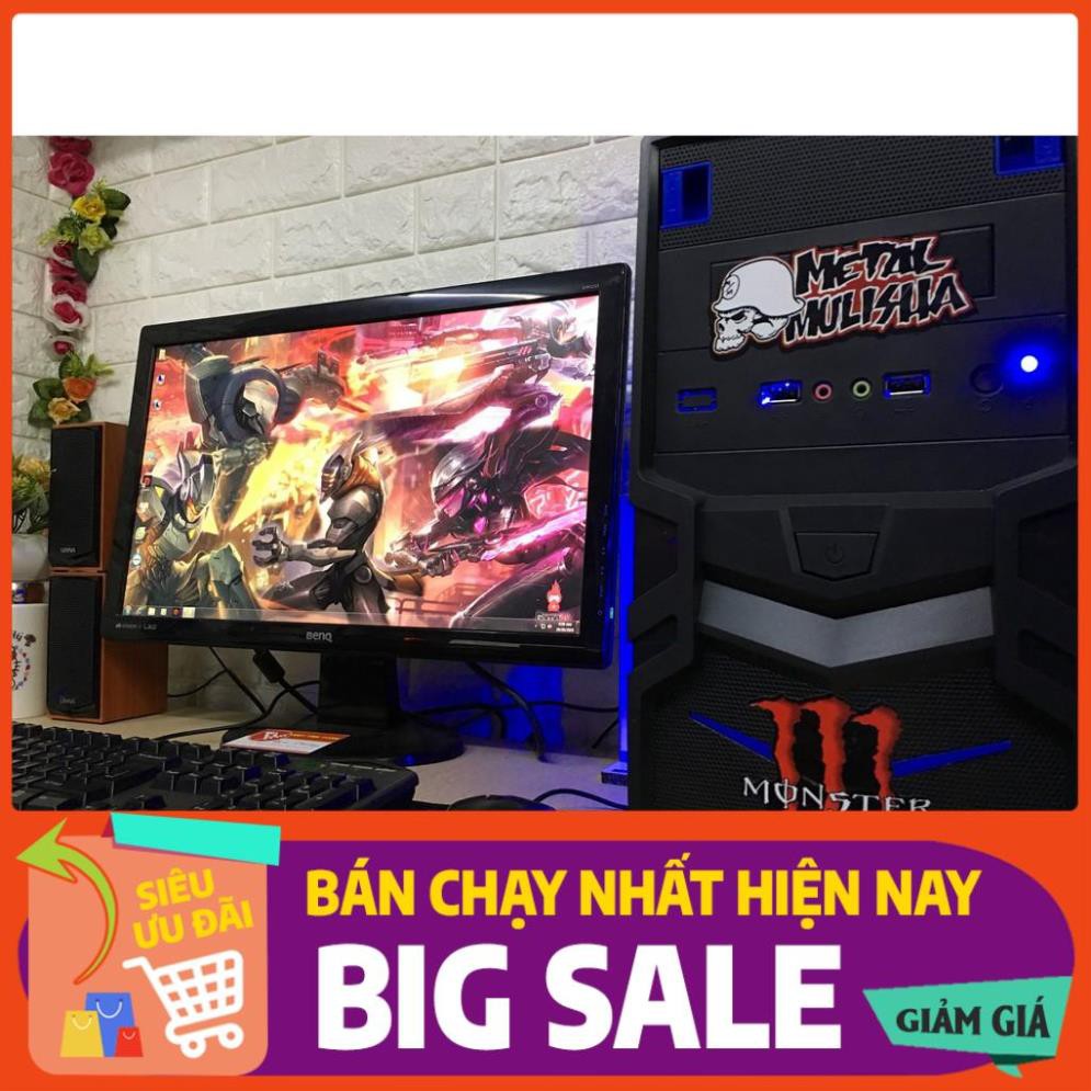 HÀNG CHÍNH HÃNG -  [ Màn 20inh mới chip I3 Ram 4G ] Bộ Máy Tính Chơi Game Liên Minh GTA 5 PUBG Đột Kích | BigBuy360 - bigbuy360.vn