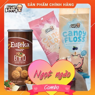 Combo Kẹo Bông gòn Little Keefy Candy Floss kết hợp BỎNG NGÔ EUREKA