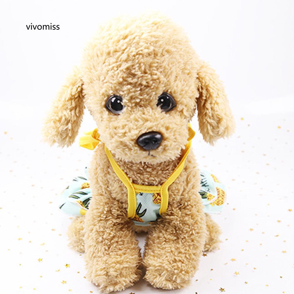 Áo thun in hình quả dứa ngộ nghĩnh cho thú cưng