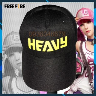 (SALE SỐC) [Ảnh Thật] Nón Free Fire Team HEAVY - Mũ Free Fire Team HEAVY