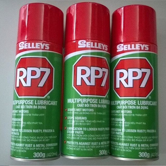 DẦU XỊT RỈ SÉT VÀ BÔI CHƠN ĐA DỤNG RP7
