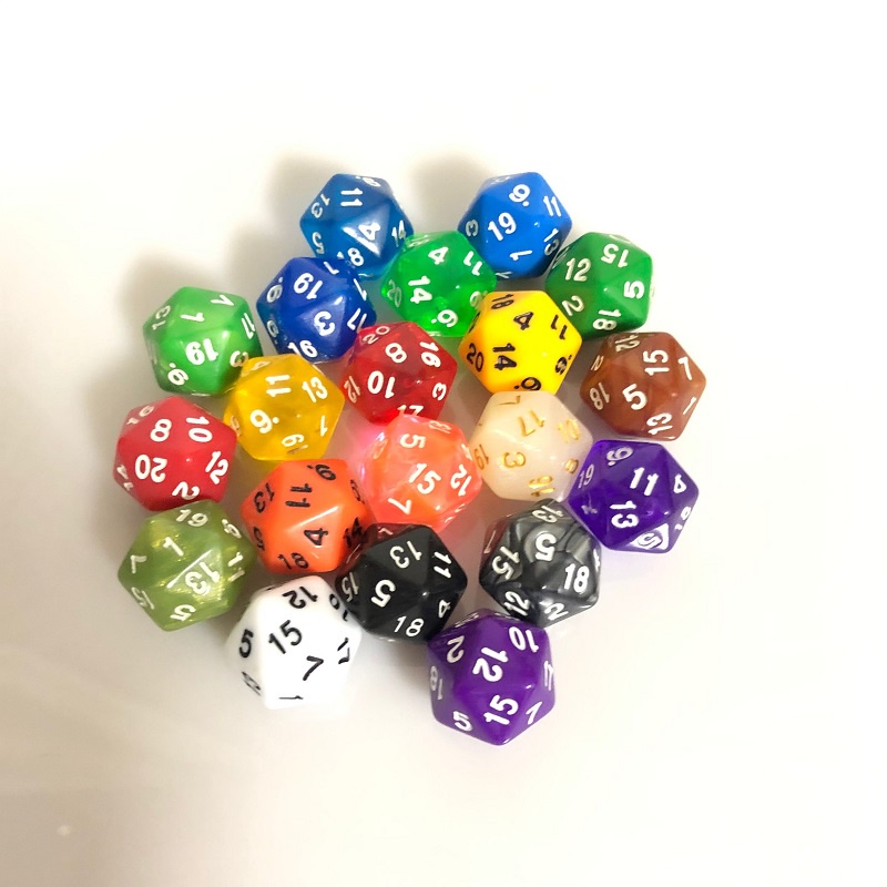 Xúc Xắc Hai Mặt 20 Mặt Đếm Số Lượng Pokémon Wanzhi