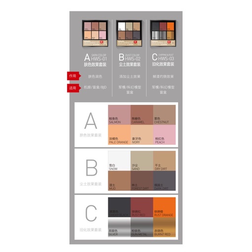 Hobby Mio: Bột làm mô hình chuyên dụng Weathering