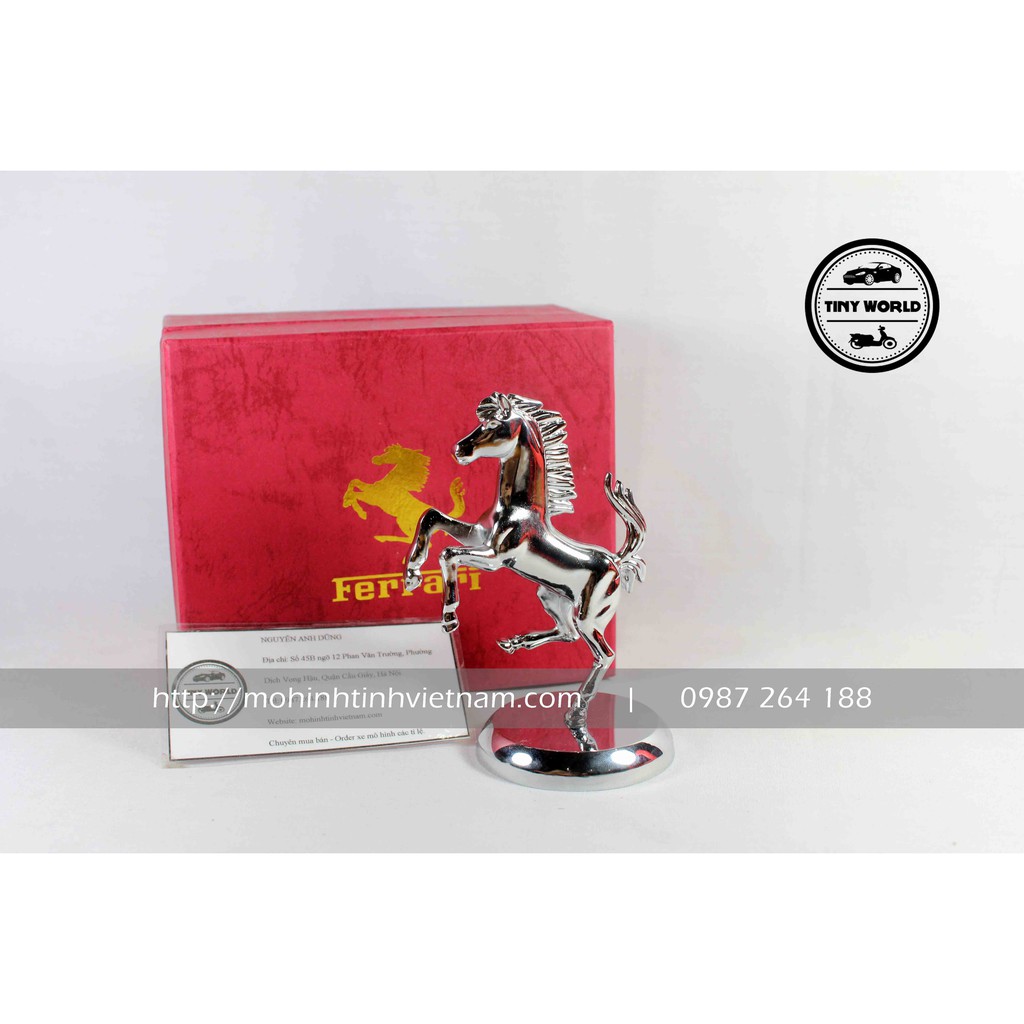 LOGO FERRARI (BẠC) 1:1