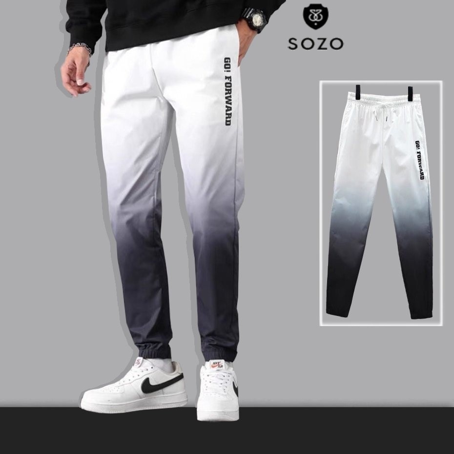 Quần Dài Jogger Nam Nữ Unisex Chất Vải Thun Loang Go Forward MQU079TH