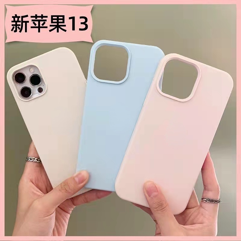 Ốp Điện Thoại Silicon Màu Ấm Chống Sốc Cho IPhone 14 Pro MAX 13 12 11 Pro MAX IX XS MAX 7 8 Plus