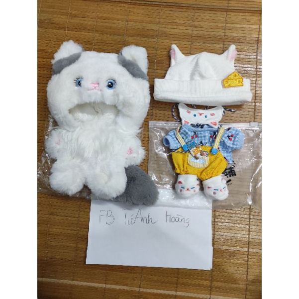 outfit doll 20cm (outfit tủ trung)