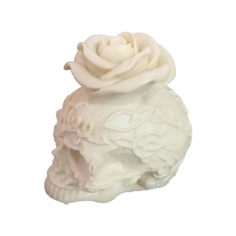 Khuôn Làm Xà Phòng Hình Đầu Lâu Hoa Độc Đáo