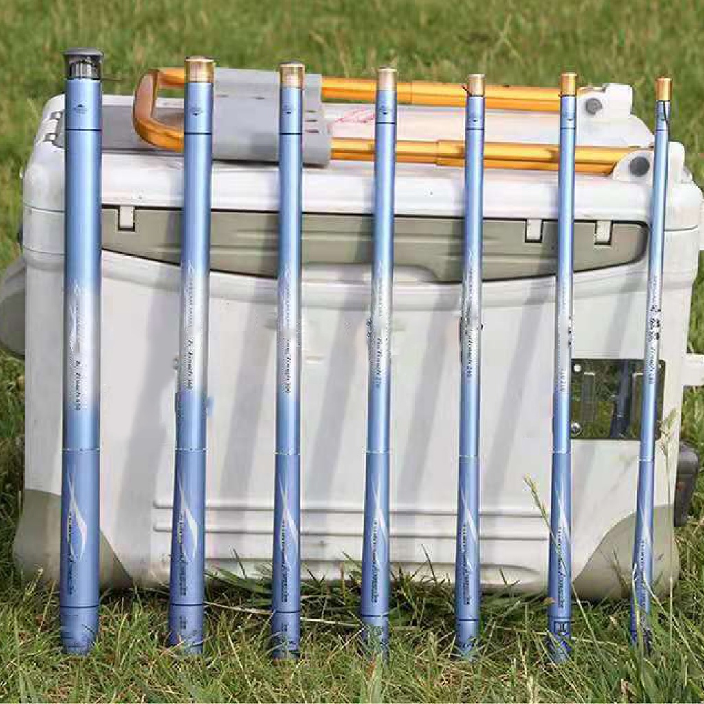 Cần câu cá cầm tay bỏ túi siêu ngắn có thể thu gọn tiện dụng