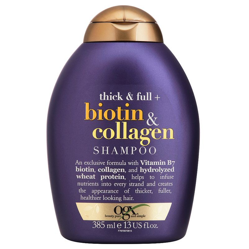 Dầu Gội Đầu OGX Thick & Full + Biotin & Collagen Chai 385ML