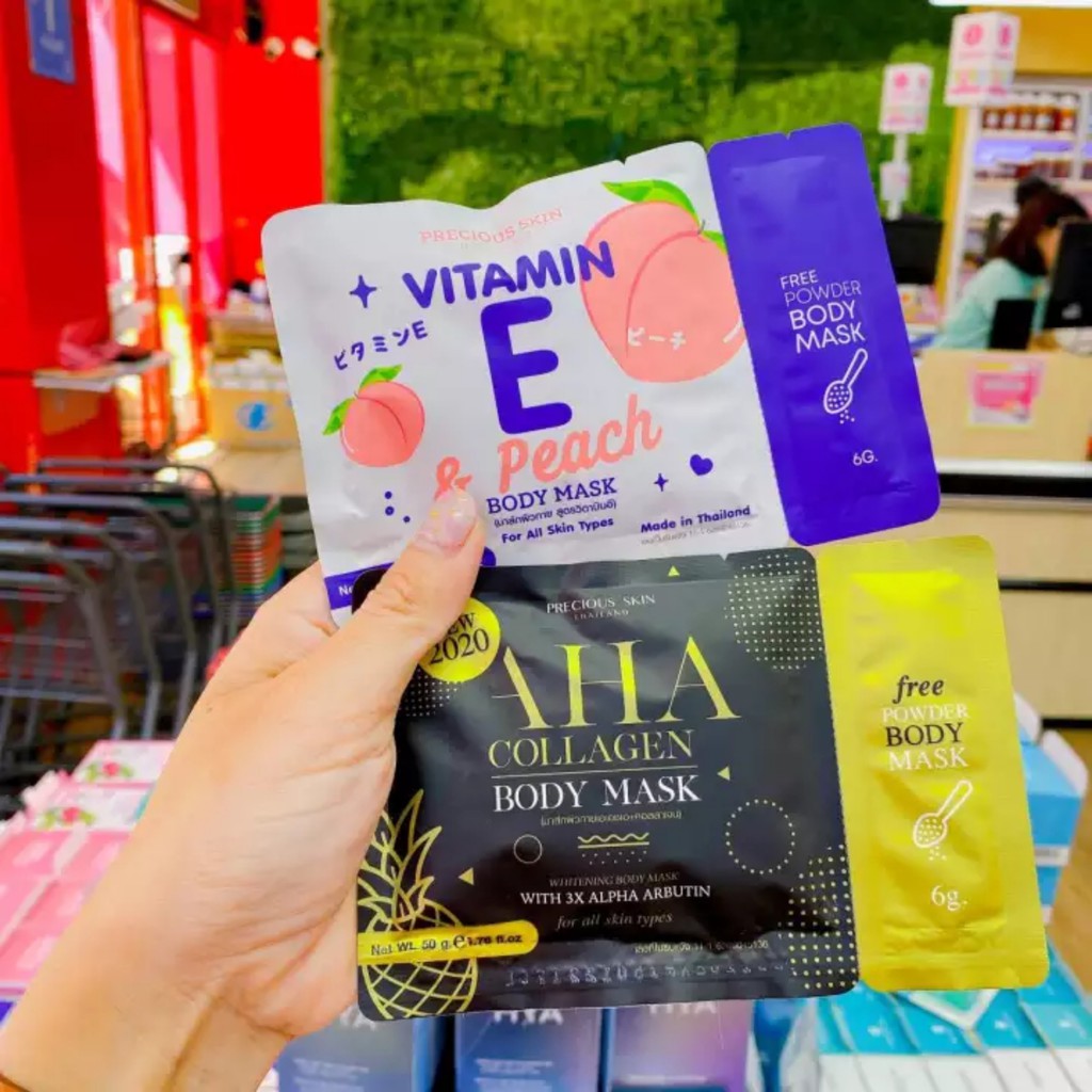 Mặt Nạ Dưỡng Trắng Da Toàn Thân Precious Skin Body Mask 50g | BigBuy360 - bigbuy360.vn