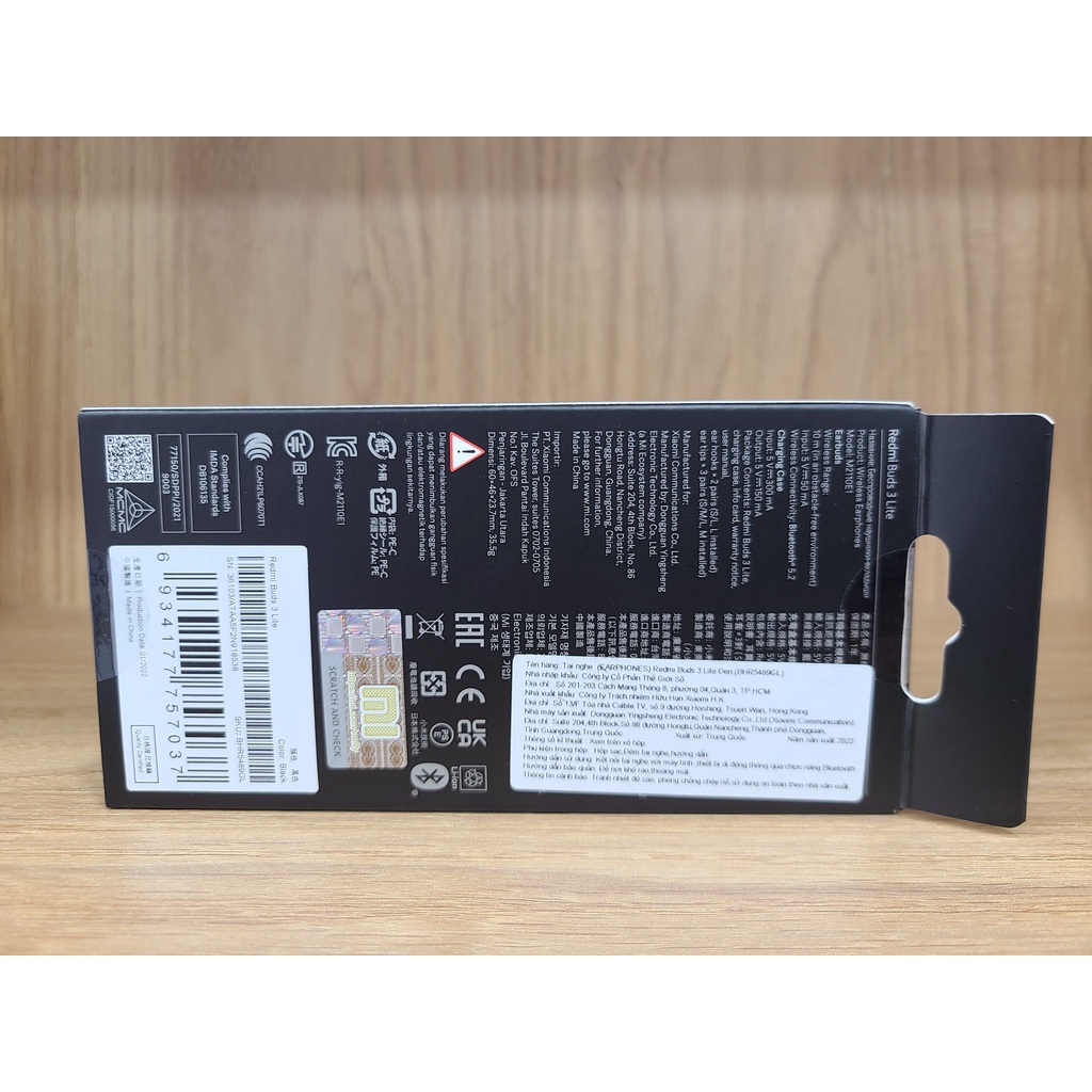 Tai nghe không dây Xiaomi Redmi Buds 3 lite - Tai nghe bluetooth Xiaomi khoảng cách hoạt động 10M