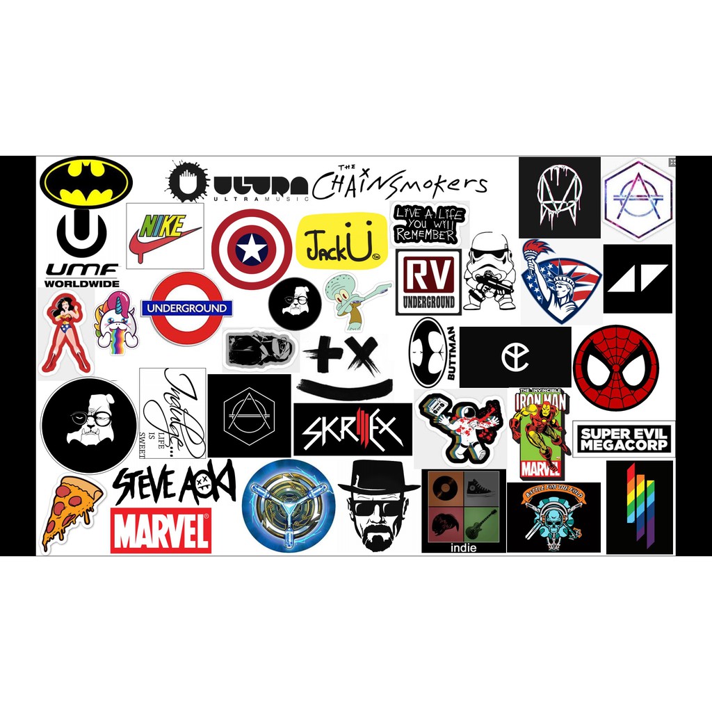 STICKER Dán Vali, xe, barber shop, Mũ bảo hiểm , macbook, đàn, tường... Nhập mã GIẢM GIÁ 15k khi mua từ 3 set