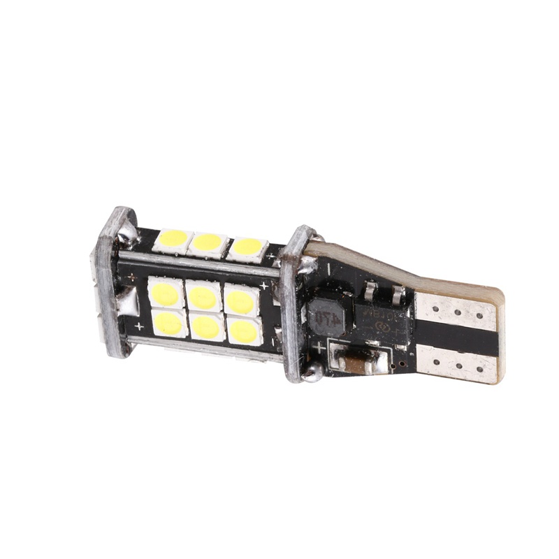 1 bóng đèn LED ánh sáng trắng 921 912 T10 T15 W16W 24Smd 3030 1500Lm 12V 24V cho xe hơi