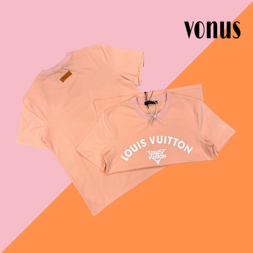 Áo phông nam nữ LV cao cấp I Áo thun ngắn tay nam nữ chất cotton mát co giãn,mềm mịn I Thiết kế trẻ trung I #TL0032. | BigBuy360 - bigbuy360.vn