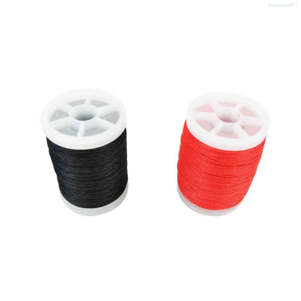 Cuộn dây cung tên 110m Robbin màu đỏ đen siêu bền tiện dụng