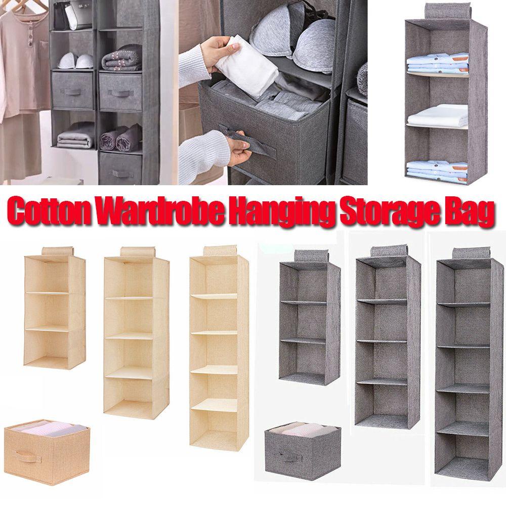 Túi Treo Đựng Đồ 3 / 4 / 5 Ngăn Tiết Kiệm Không Gian Có Thể Gập Lại Tiện Dụng