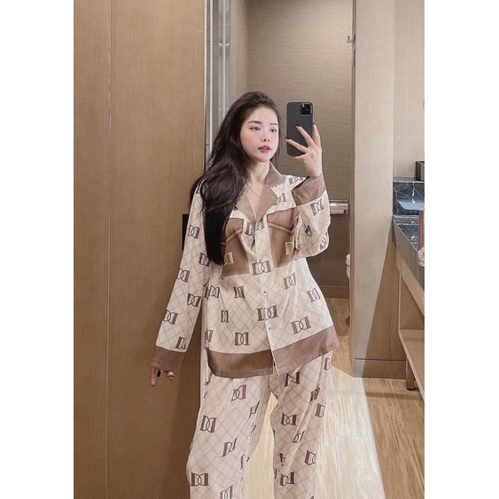 PYJAMA DÀI XƯỢC HOẠ TIẾT 042-2 CAO CẤP