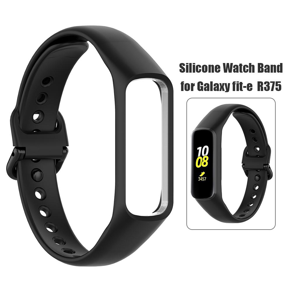 Dây Đeo Silicon+Khung Bảo Vệ Cho Đồng Hồ Samsung Galaxy Fit-E Sm-R375