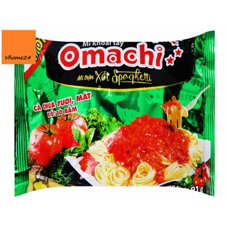 Mỳ ăn liền khoai tây Omachi Spaghetti bò gói 91g
