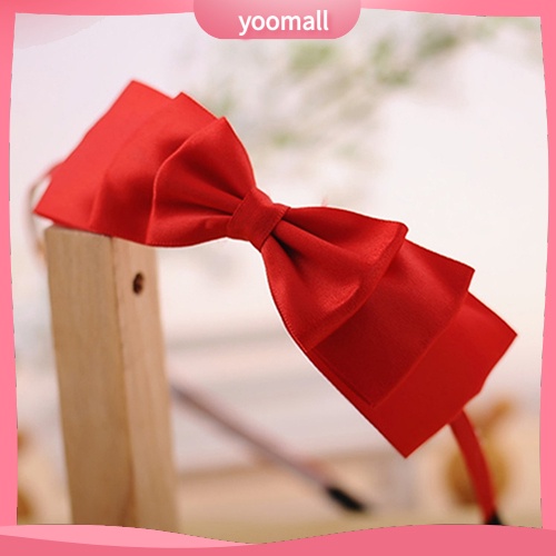 Băng Đô Cài Tóc Đính Nơ Lớn Dễ Thương Dành Cho Bé Gái