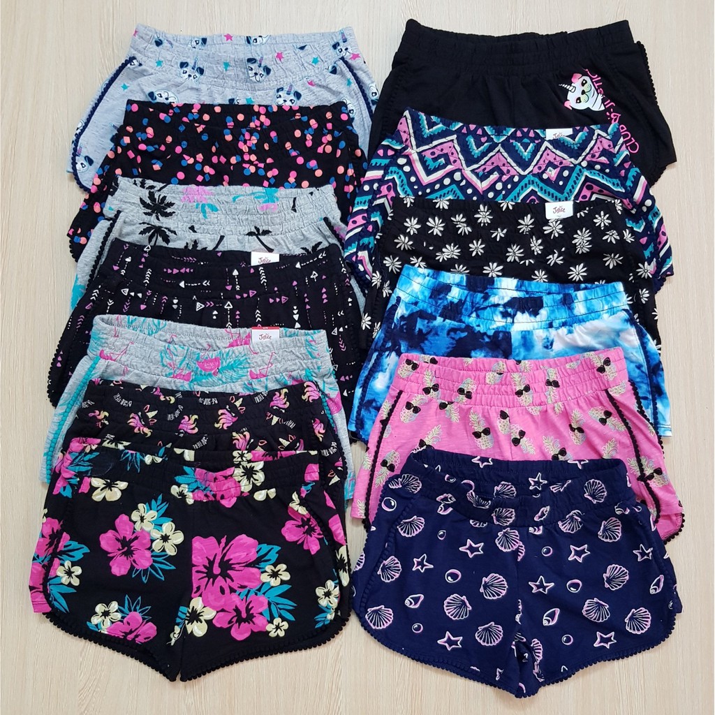 Quần short thun xuất xịn JUSTICE mẹ và bé gái