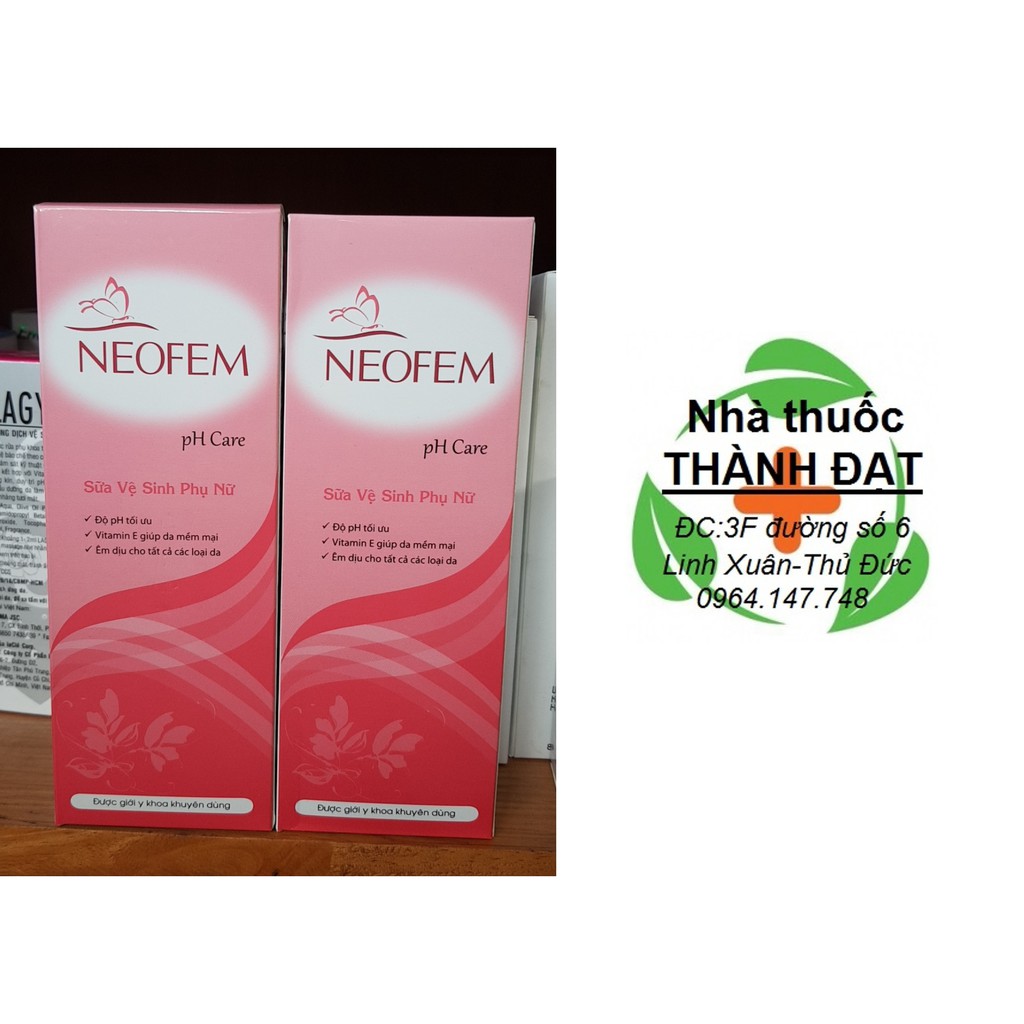 Dung dịch vệ sinh phụ nữ Neofem pH Care (MỚI)