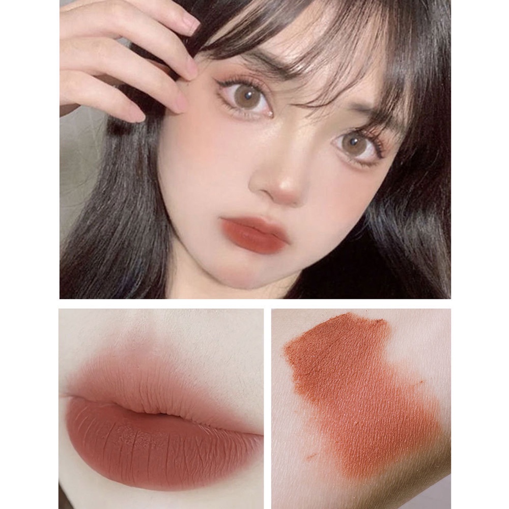 Son môi màu sắc retro lâu trôi chống thấm nước dành cho nữ