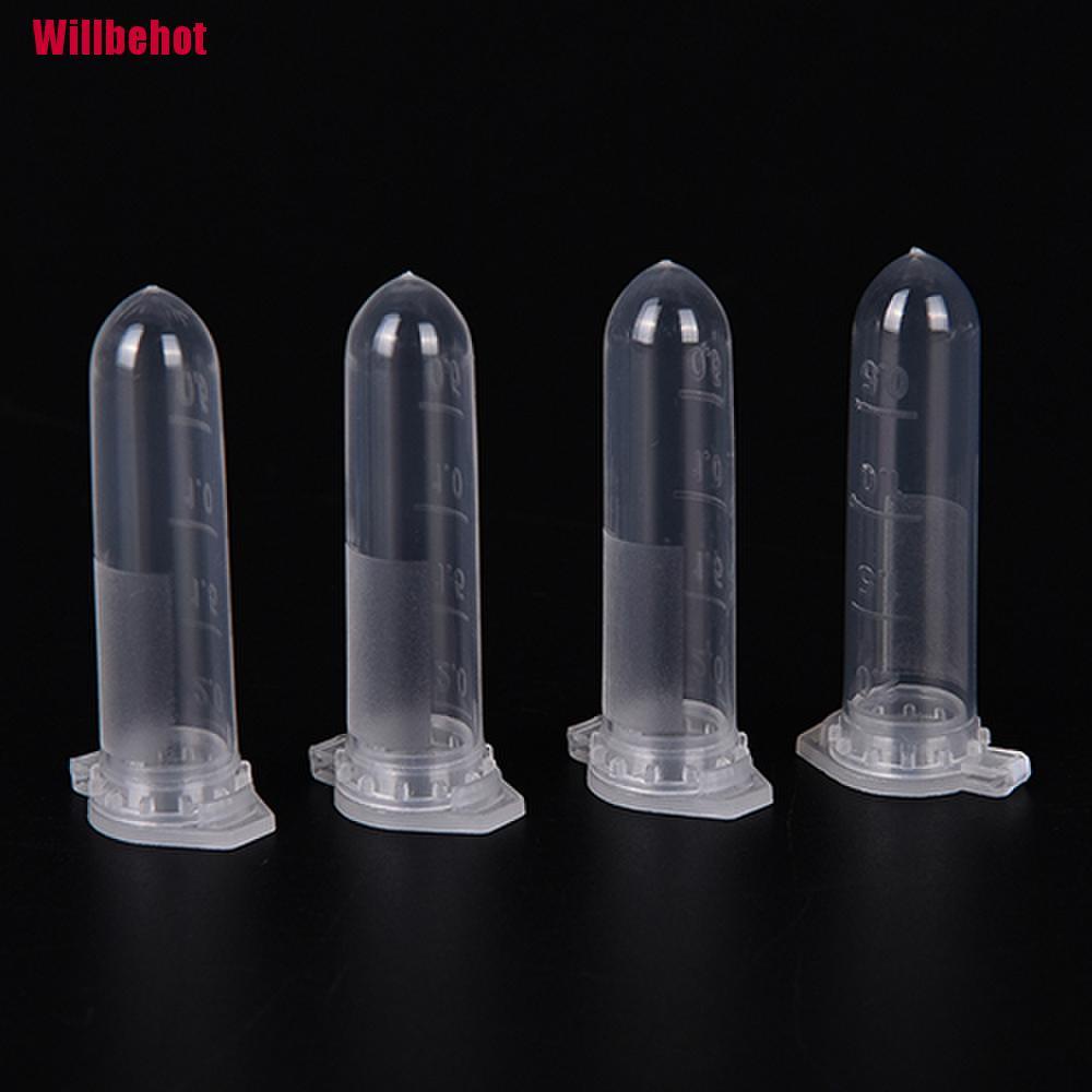 Set 100 Hộp Nhựa Trong Suốt Đựng Dung Dịch Trung Tâm