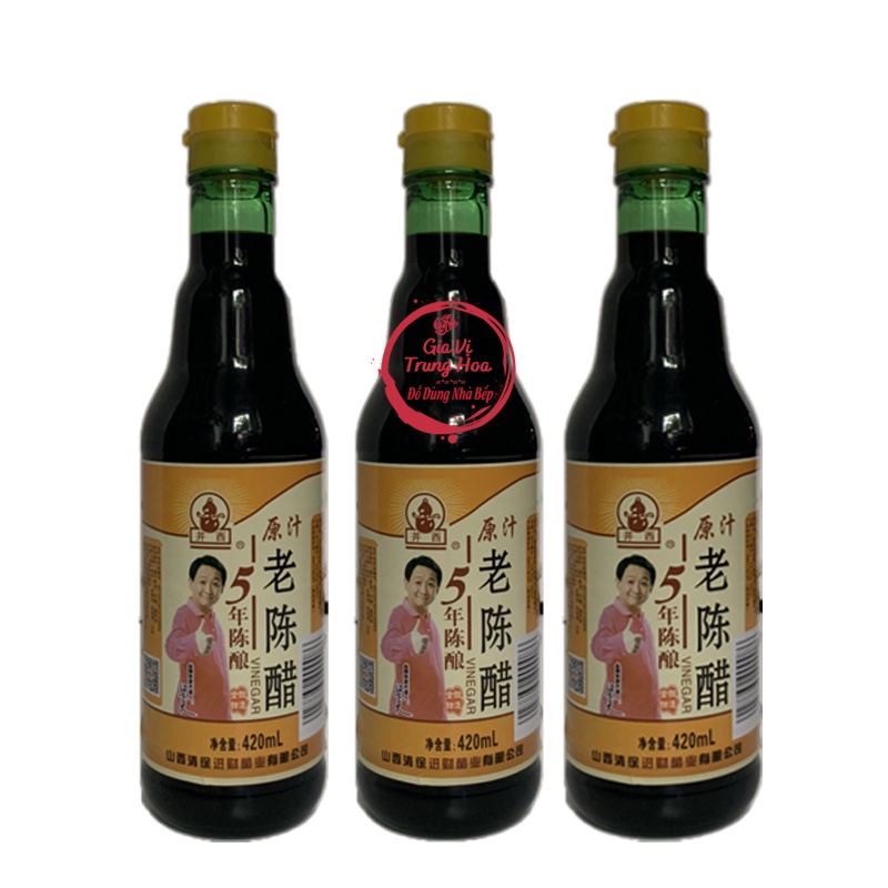 Giấm Đen Sơn Tây - 420ml, chuẩn vị Trung Hoa