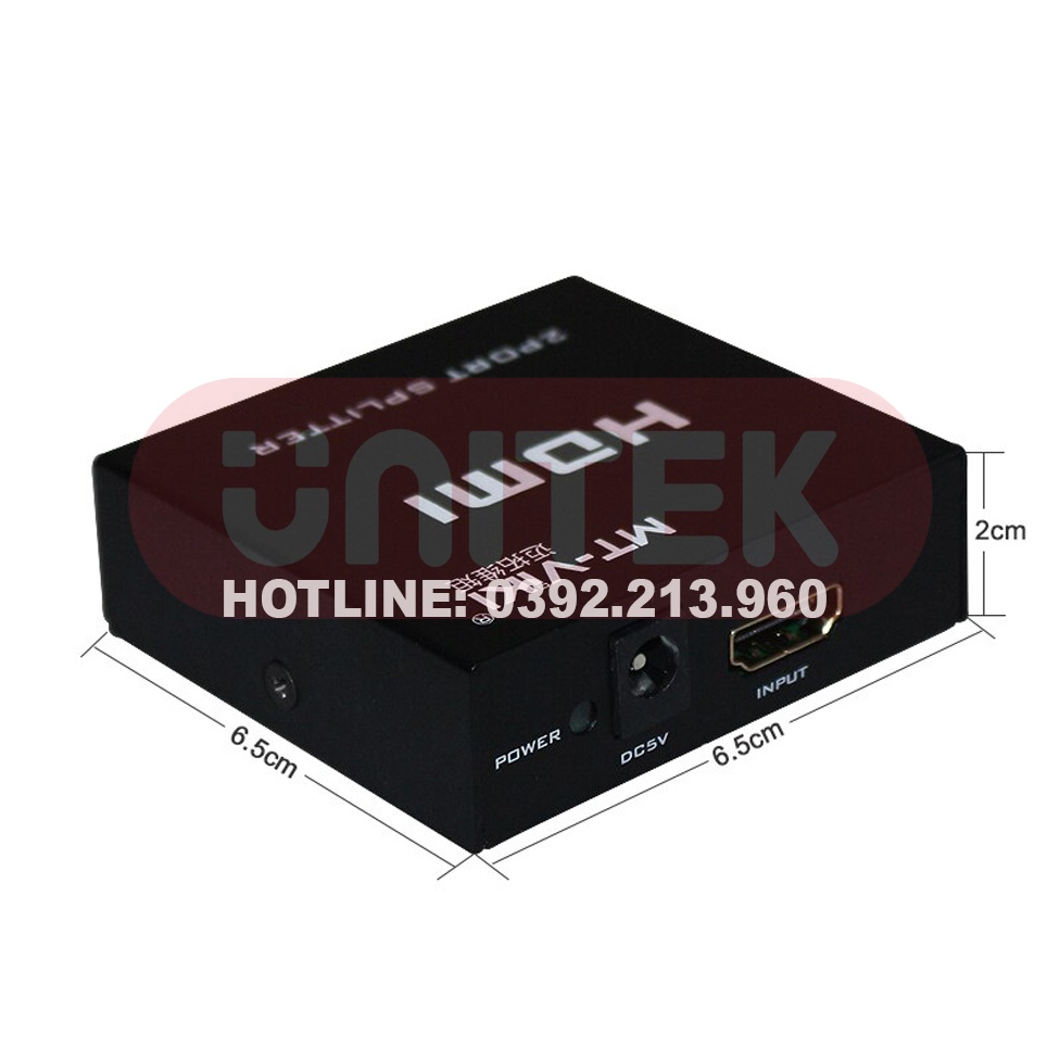 Bộ Chia Tín Hiệu HDMI 1 Ra 2 MT-VIKI MT-SP102M