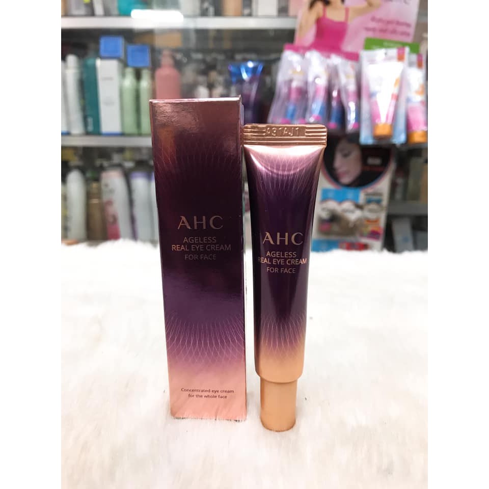 Kem Dưỡng Mắt Cải Thiện Nếp Nhăn AHC Ageless Real Eye Cream For Face 12ml - 30ml | BigBuy360 - bigbuy360.vn