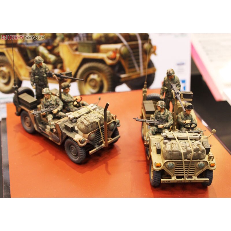 Mô hình xe Jeep quân sự 1/35 SCALE U.S. UTILITY TRUCK M151A2 "GRENADA 1983" TAMIYA 35332