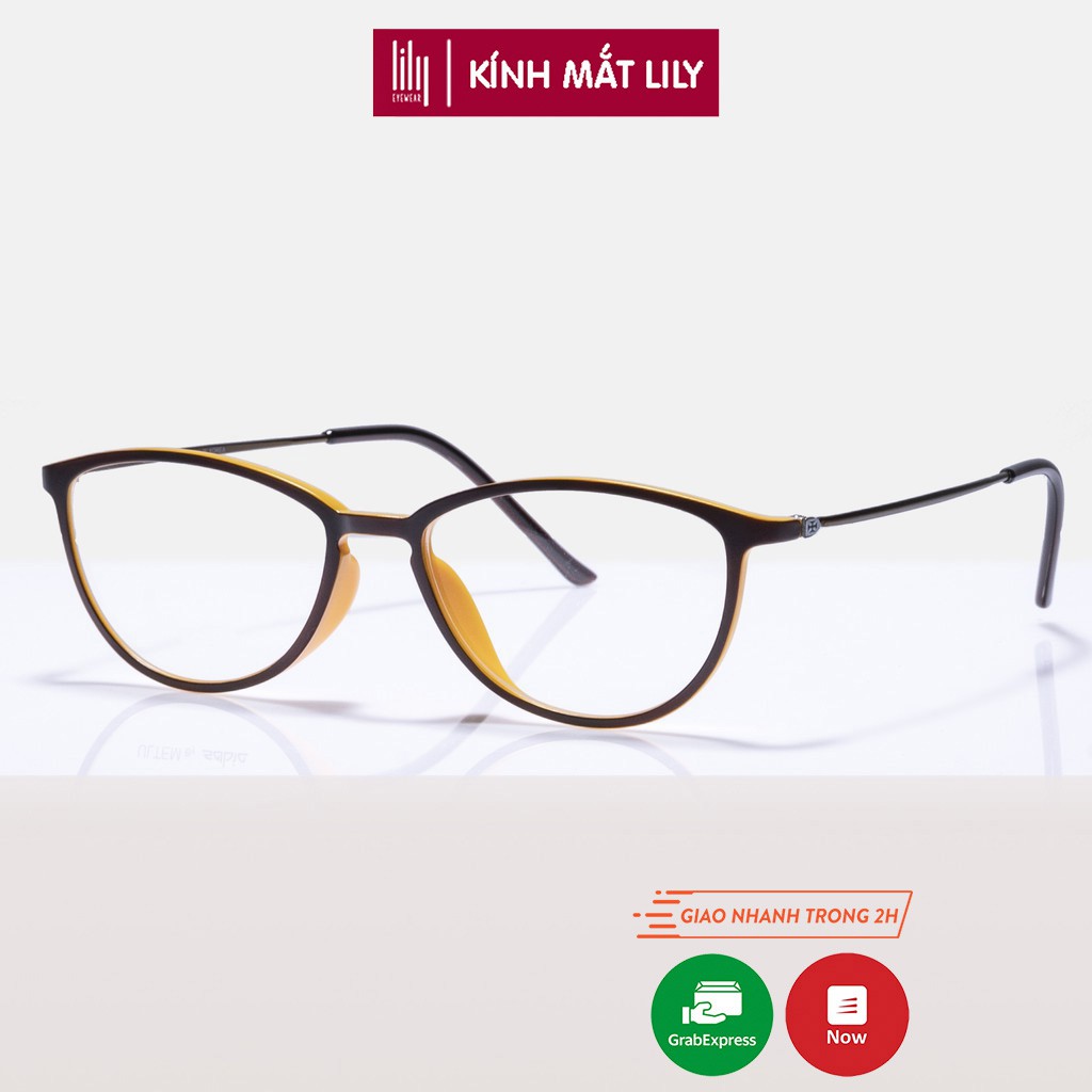 Gọng kính mắt mèo Lilyeyewear thời trang chất liệu Ultem 2209