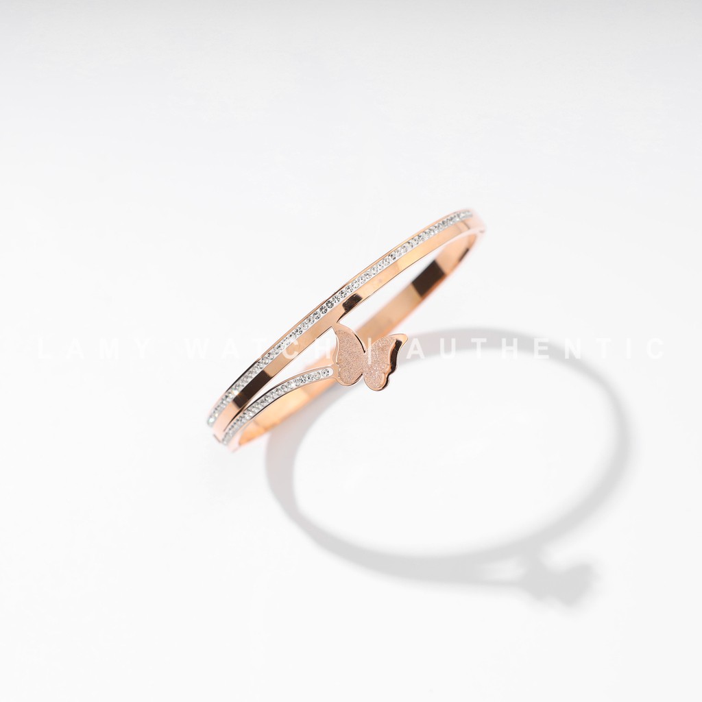 Vòng tay CDE Butterfly Bracelet Classic Cuff Rose Gold CDE20060 | BigBuy360 - bigbuy360.vn