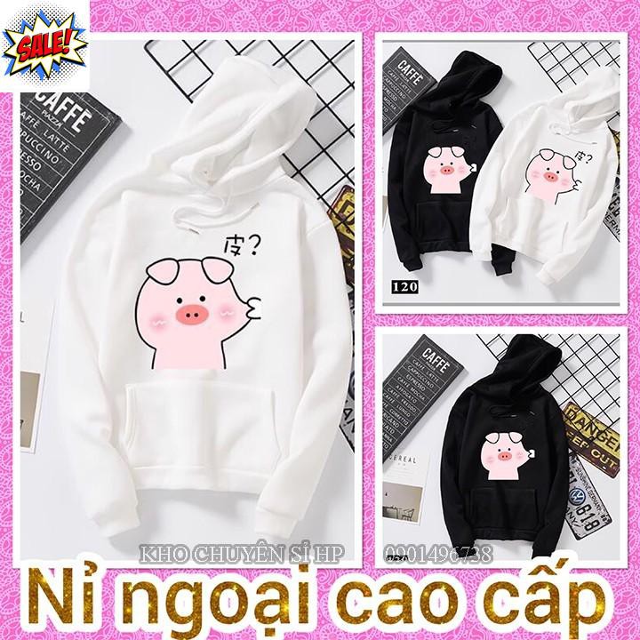 Áo Hoodie Unisex Nỉ Ngoại Hàng Cao Cấp Nón 2 Lớp In  Hình Cún xinh [Liên tục cập nhật mẫu mới]