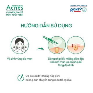 Miếng Dán Mụn Acnes Clear Patch (24 Miếng) - Bao Bì Mới