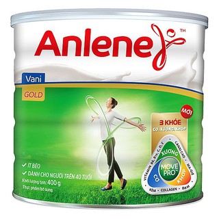 Sữa Bột Anlene Gold Movepro Hương Vani (Dành cho người trên 40 tuổi) - 400g