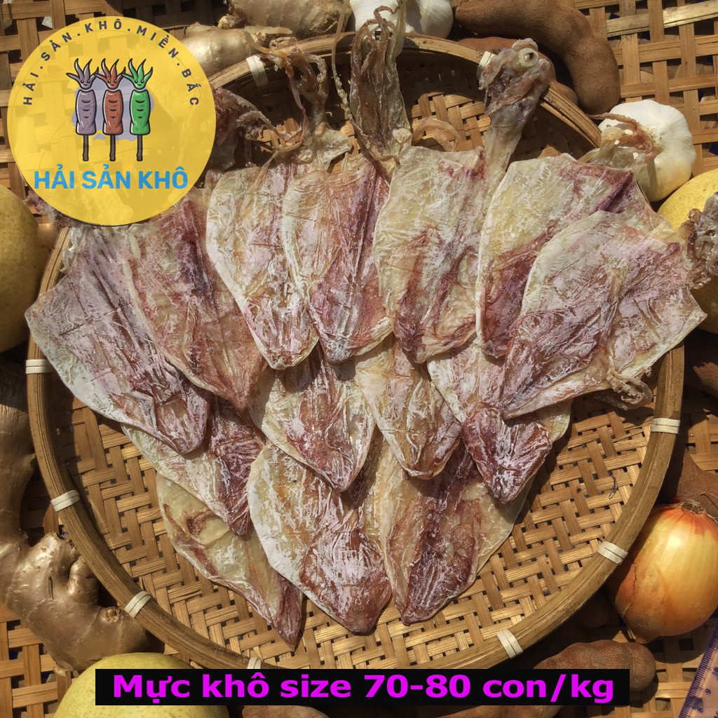 Mực khô-mực xé sợi size từ 70 đến 80 con/cân-khô mực mi ni