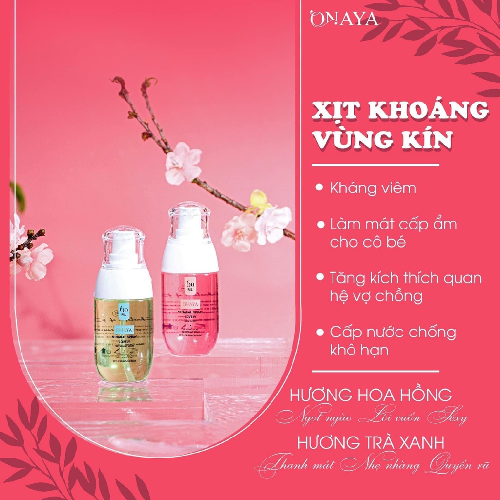 Xịt Khoáng Vk Onaya