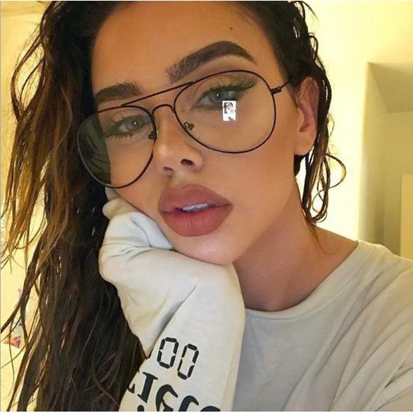Mắt kính gọng mỏng cổ điển E3B06