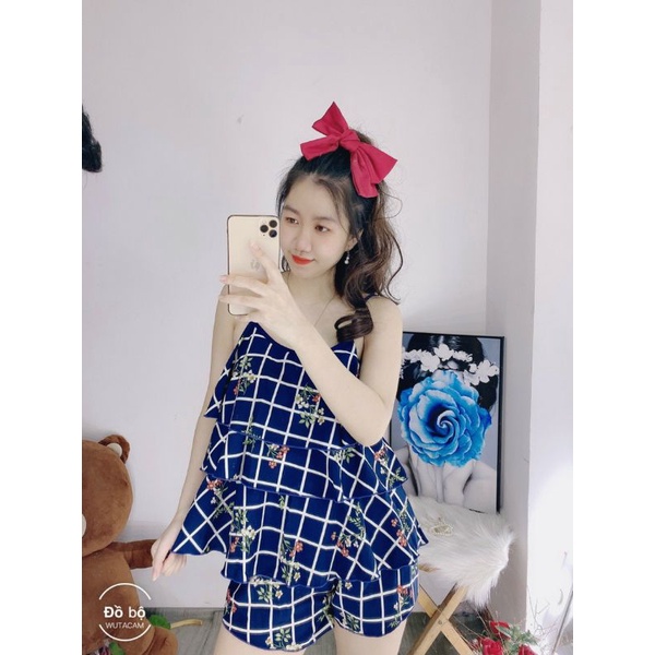 Đồ bộ lụa 2dây