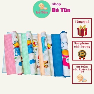 Chiếu cao su non - chiếu điều hòa cao su non cho bé thông hơi thoáng khí kích thước 63x93cm