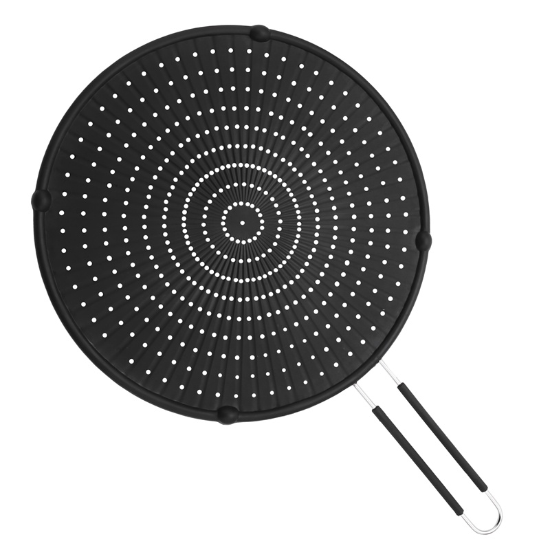 Nắp Đậy Chống Dính Dầu Mỡ Bằng Silicone 32cm Cho Chảo Chiên