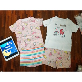Set 2 bộ đồ Unicorn George auth chất cotton mềm mát. Hàng có sẵn