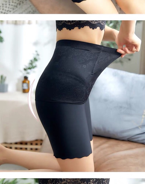 Quần gen bụng chống cuộn vải đúc lạnh siêu mát 609l0