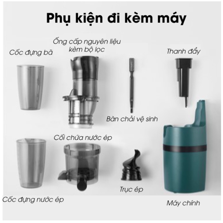 Máy ép chậm Mokkom MK-199