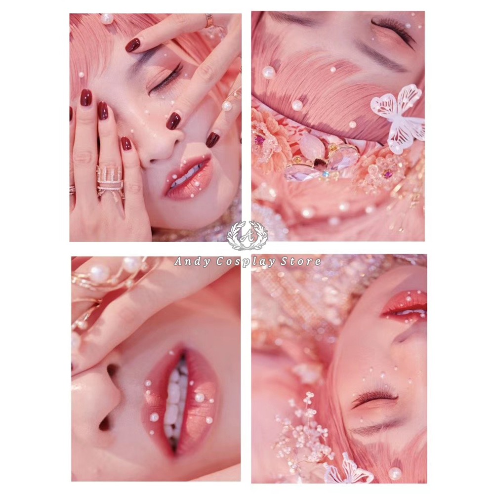 [CÓ SẴN] Set đính mặt giả ng.ọc make up